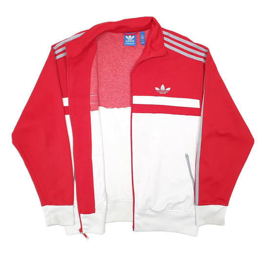 Mens Red Adidas Track Top B Boy Full Zip Jumper