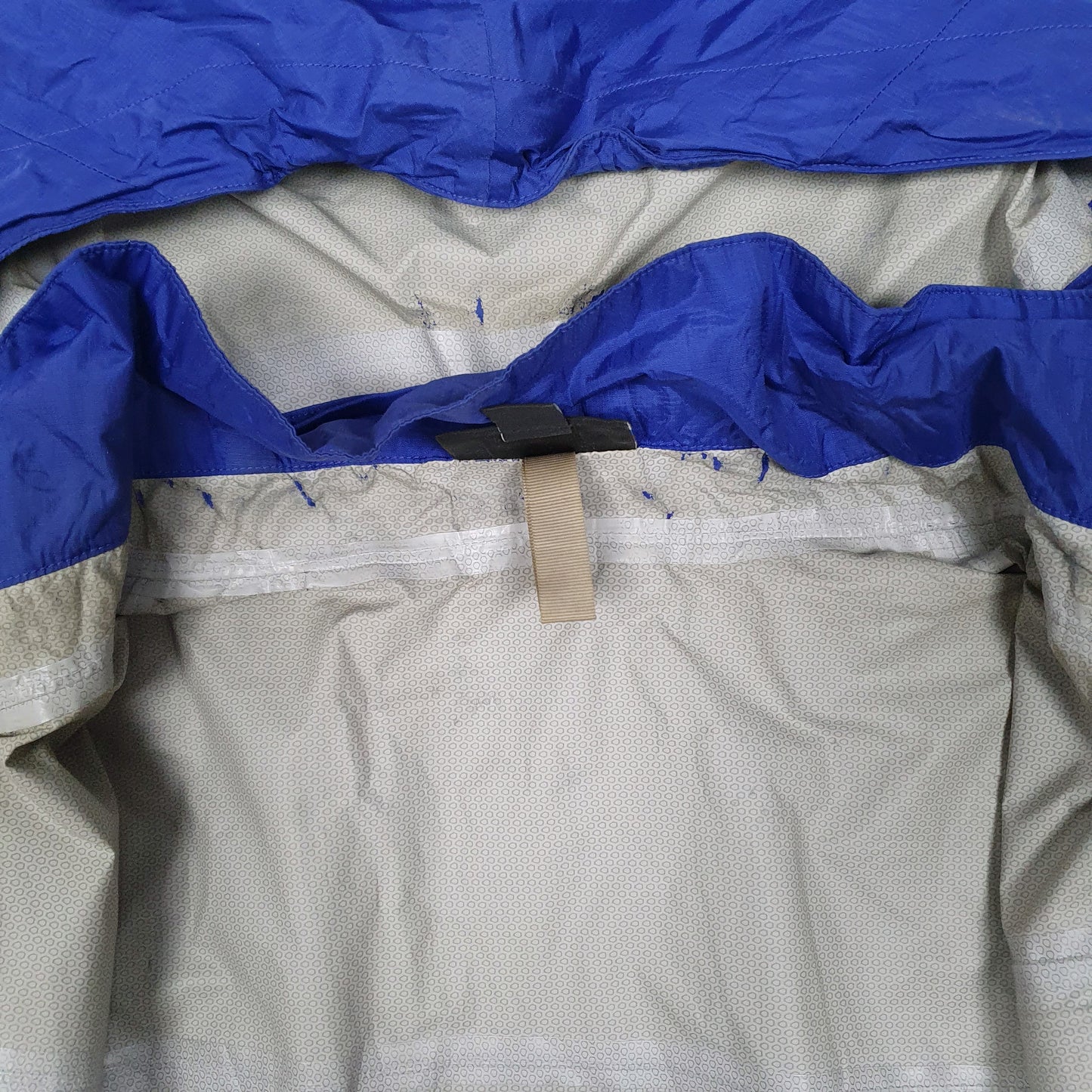 Womens Blue Patagonia Torrentshell City Longline Trench Hoodie Coat