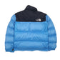 Mens Blue The North Face Nuptse 700  Coat