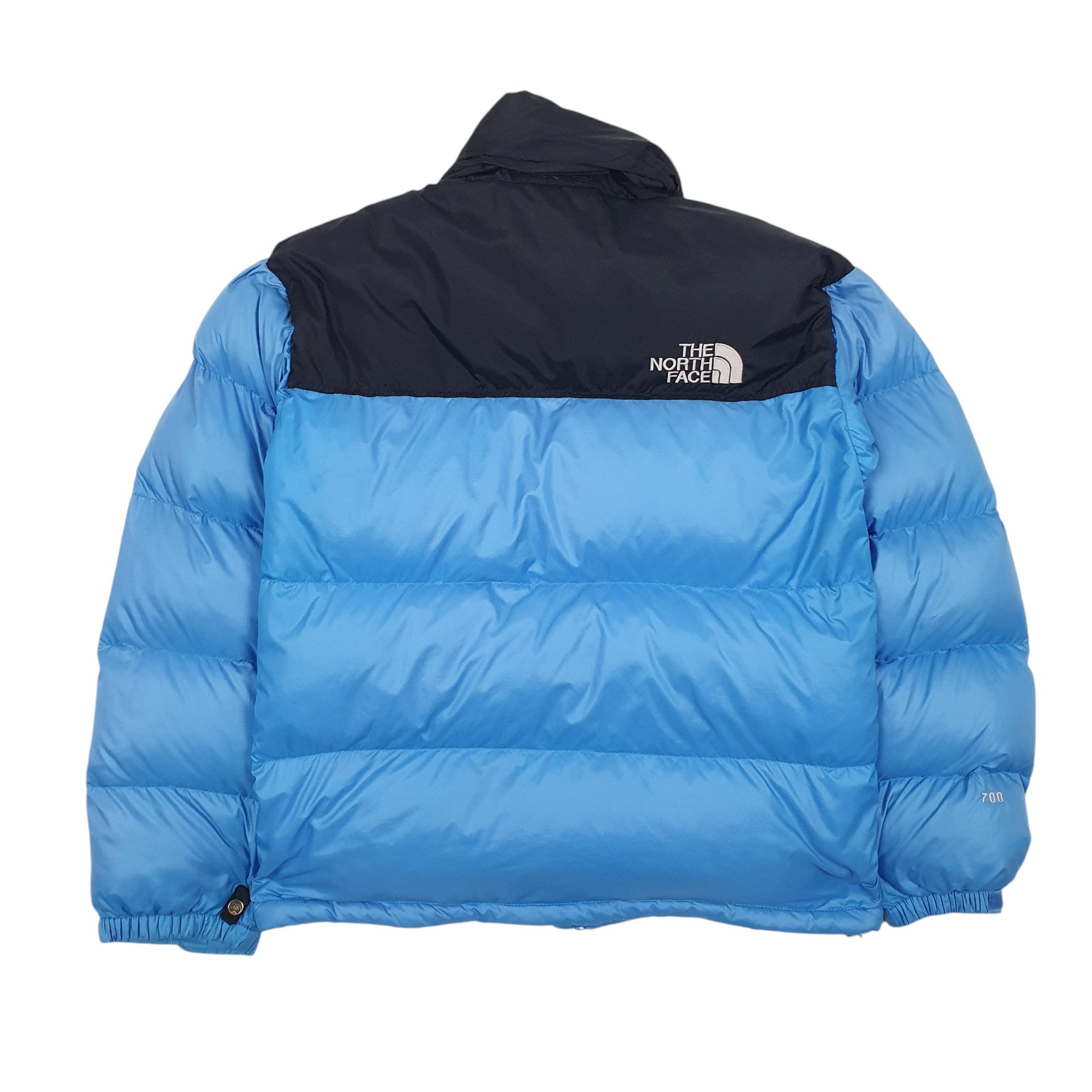 Mens Blue The North Face Nuptse 700  Coat