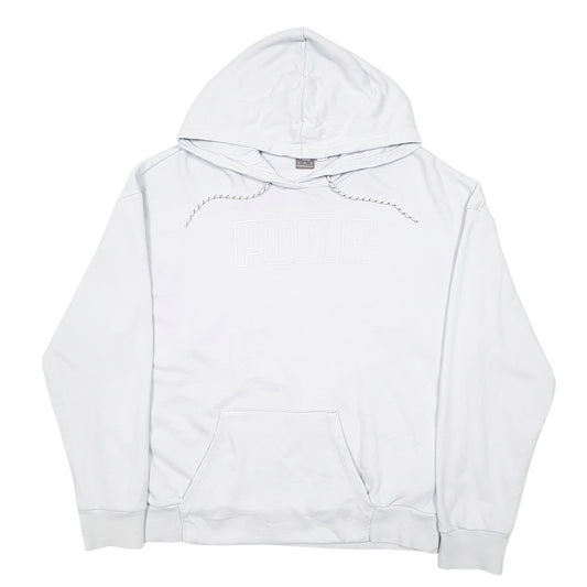 Womens Blue Puma Puma Hoodie Jumper