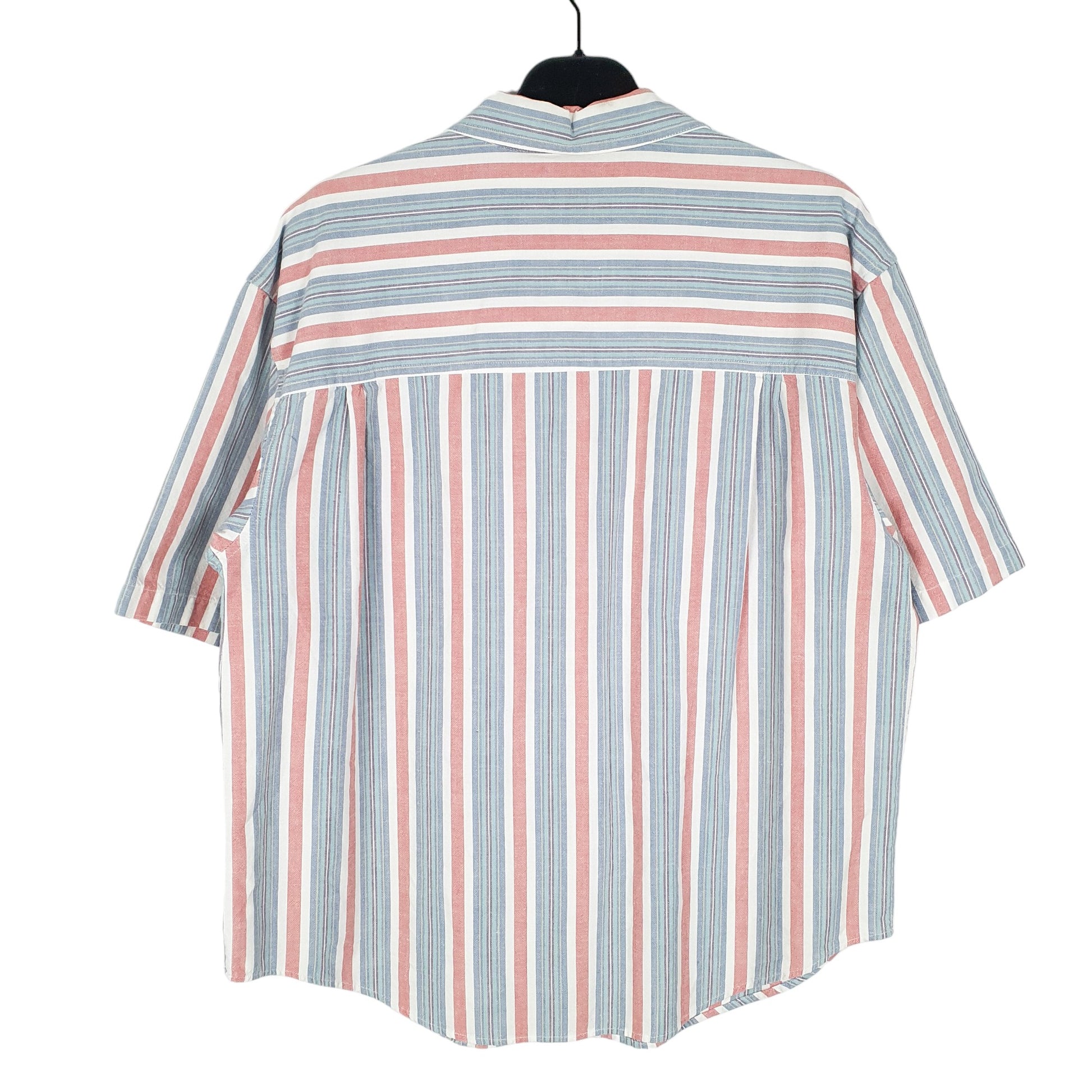 Mens Blue Lee  Short Sleeve Shirt