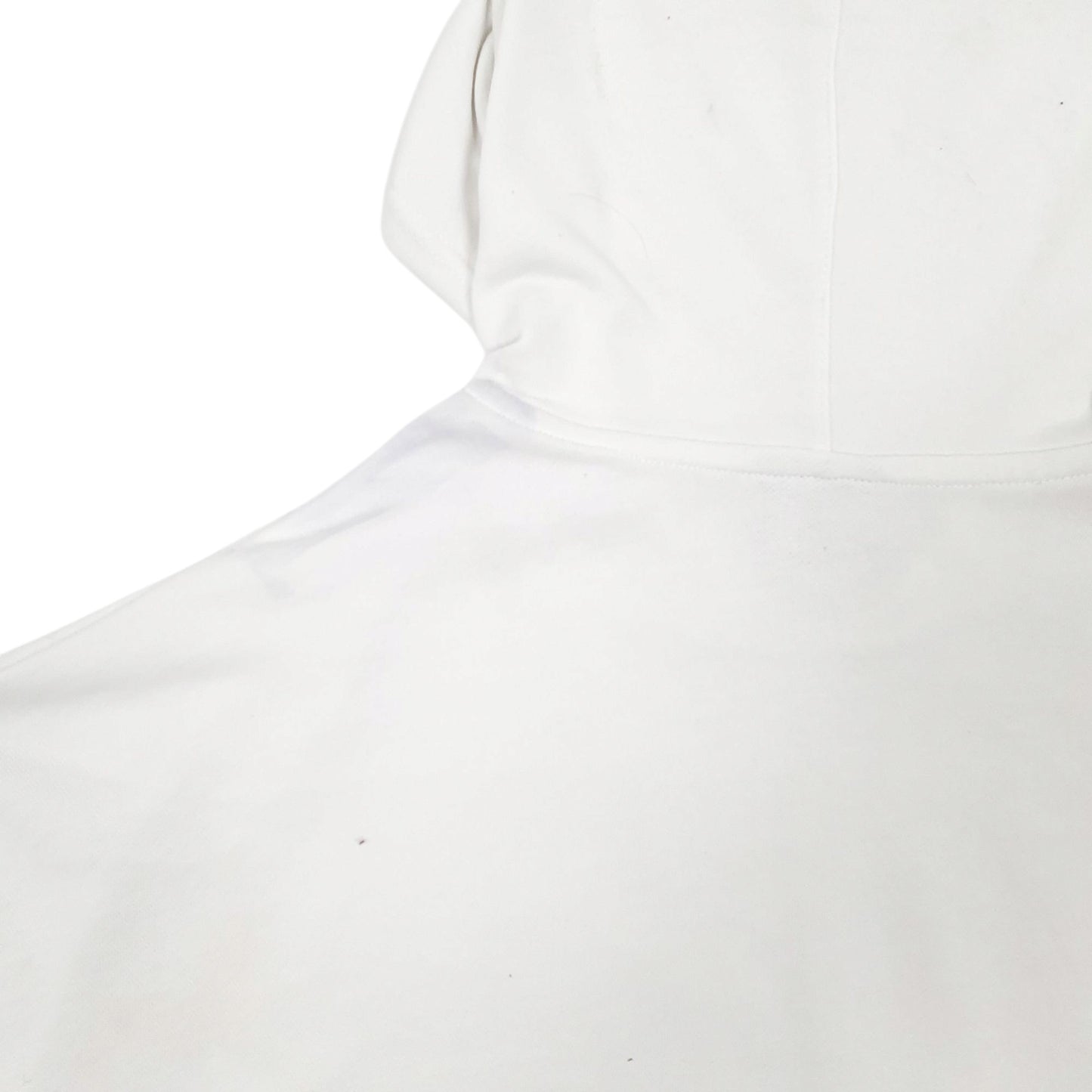 Womens White Nike Croptop Hoodie Jumper