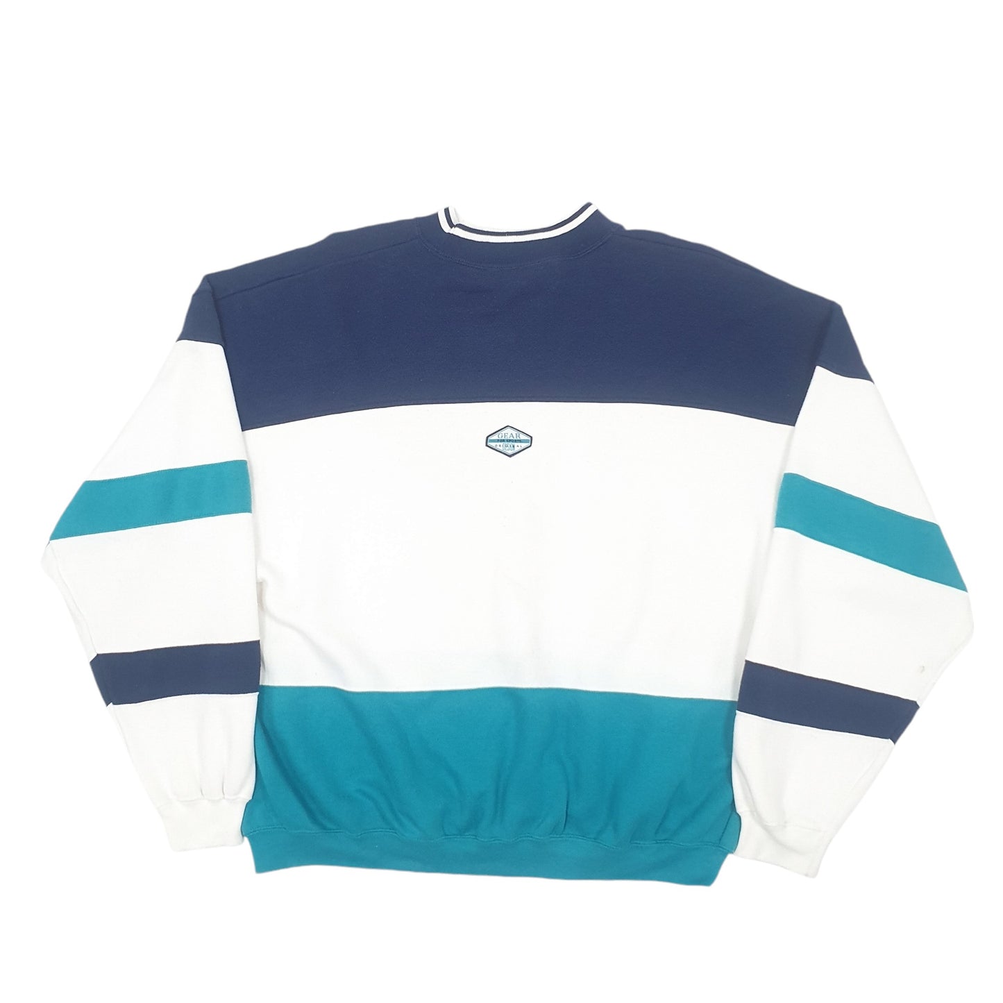 Mens White Gear CocaCola Vintage 90s Crewneck Jumper