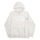 Womens Cream The North Face Spellout Hoodie Jumper