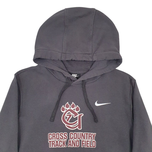 Womens Grey Nike Cross Country Track and Field Hoodie Jumper