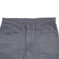 Mens Black Levis Denim Jeans Jorts 511 Slim Denim Shorts
