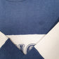 Mens Navy Unbranded Vintage Made In USA Lehigh Crewneck Jumper