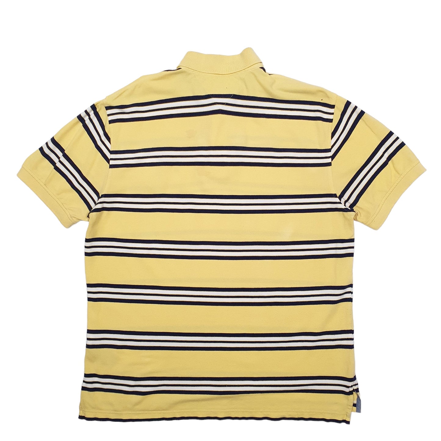 Mens Yellow Tommy Hilfiger  Short Sleeve Polo Shirt