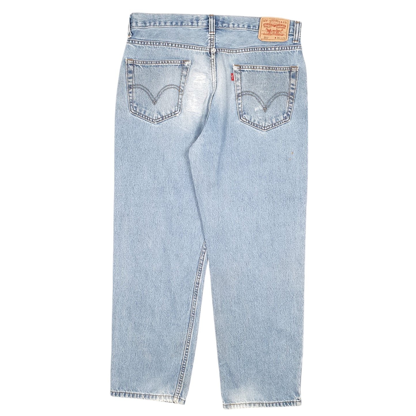 Mens Blue Levis  550 JeansW36 L29