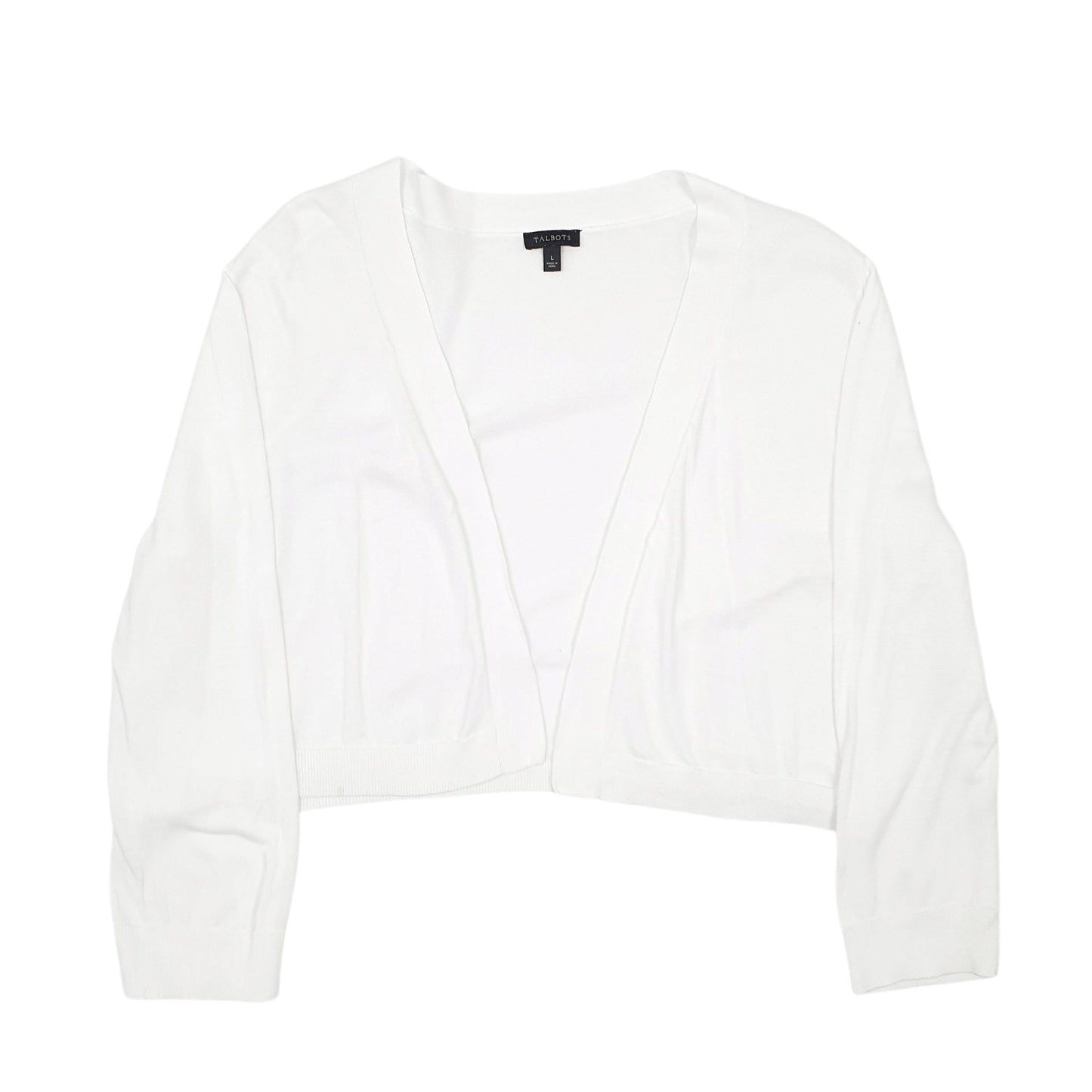 Womens White Talbot Blouse Long Sleeve T Shirt