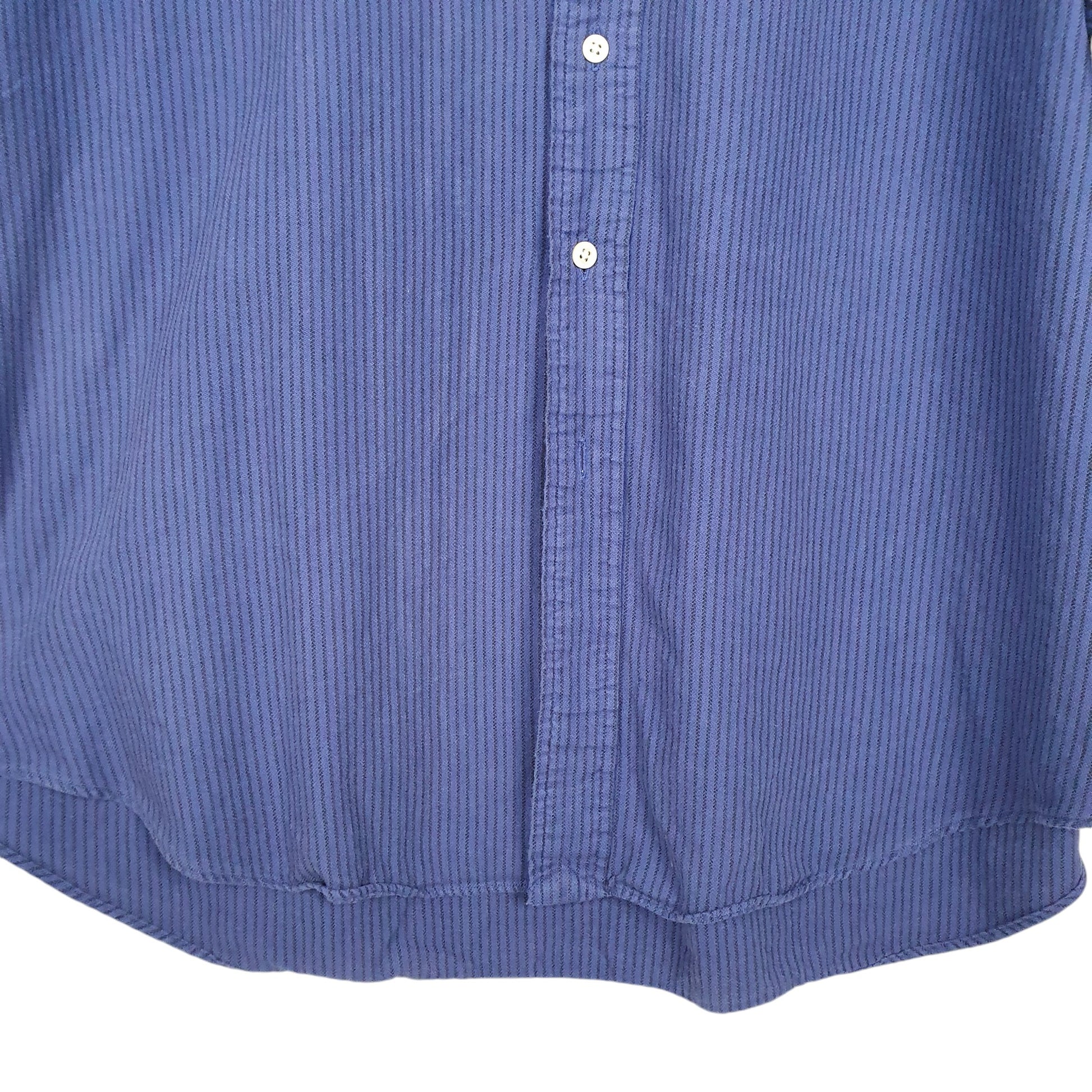 Mens Blue Ralph Lauren  Long Sleeve Shirt
