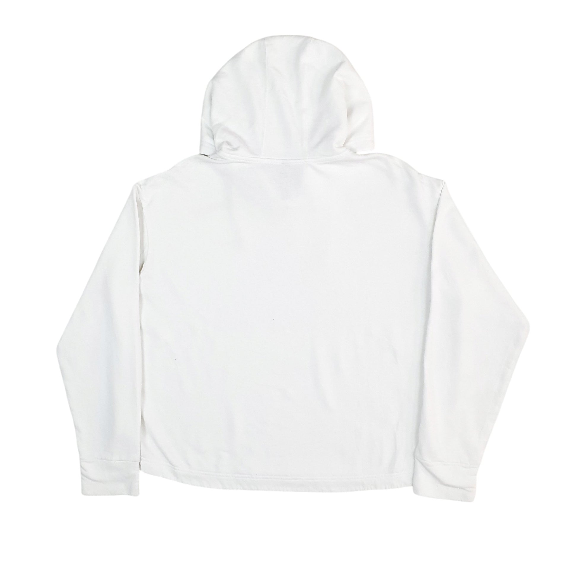 Womens White Adidas  Hoodie Jumper