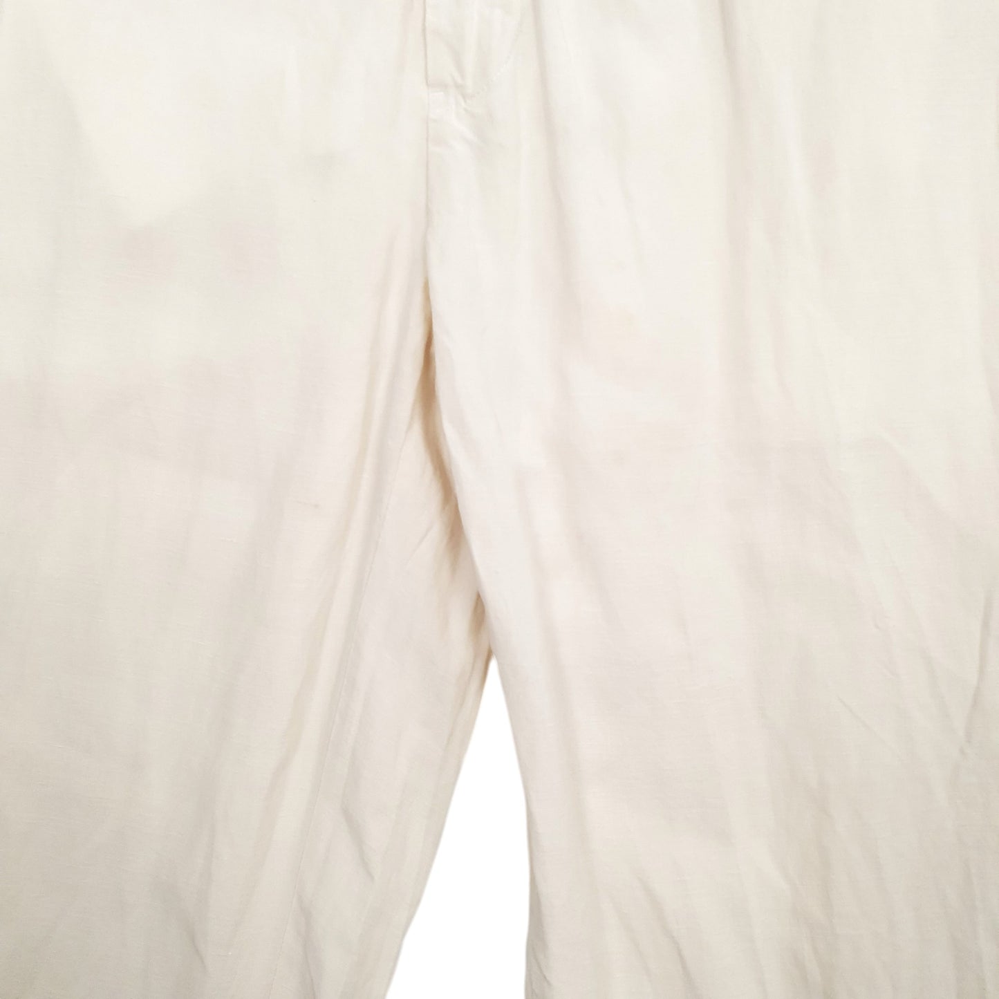 Mens Cream Polo Ralph Lauren Vintage 2000's Chino Trousers