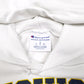 Mens White Champion Michigan State University Spellout Hoodie Jumper