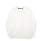 Mens White Nautica Knit Crewneck Jumper