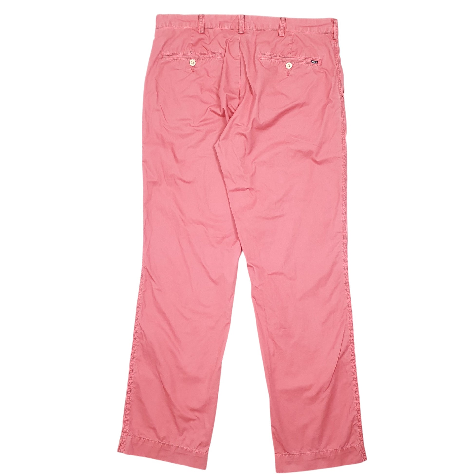 Mens Pink Polo Ralph Lauren Suffield Pant Chino Trousers