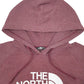 Womens Burgundy The North Face Spellout Lightweight Hoodie Jumper