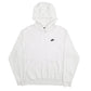 Mens White Nike  Hoodie Jumper