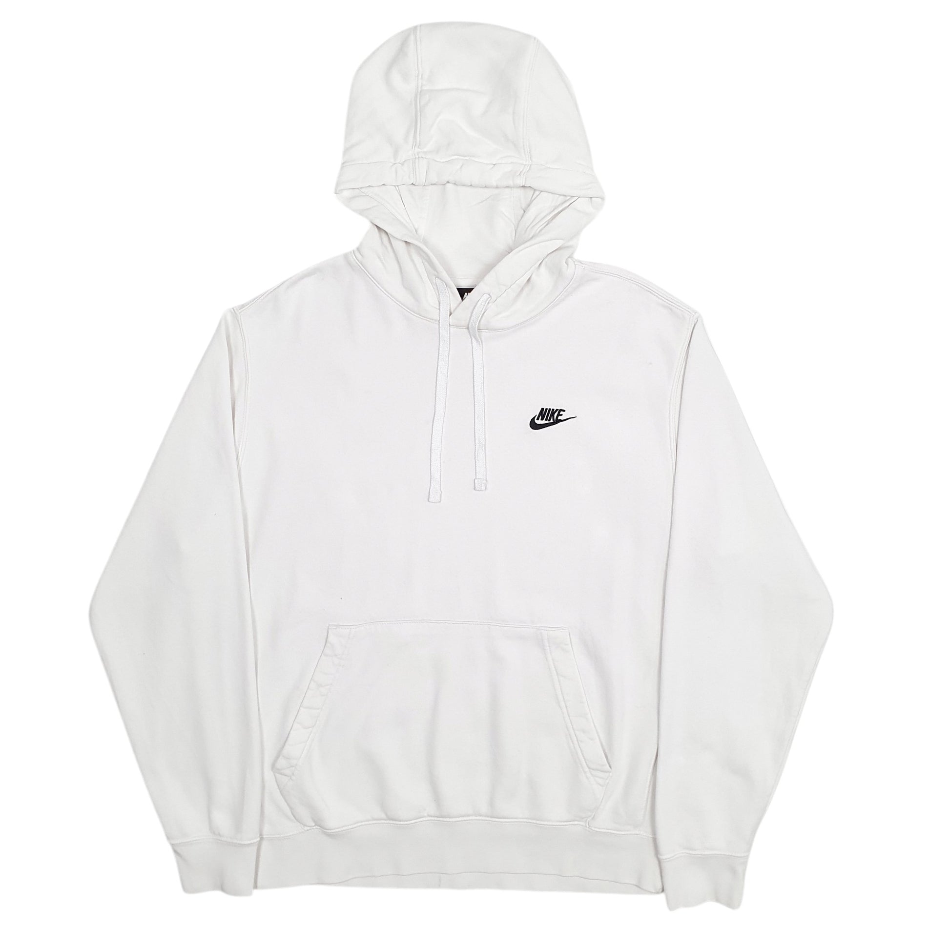 Mens White Nike  Hoodie Jumper