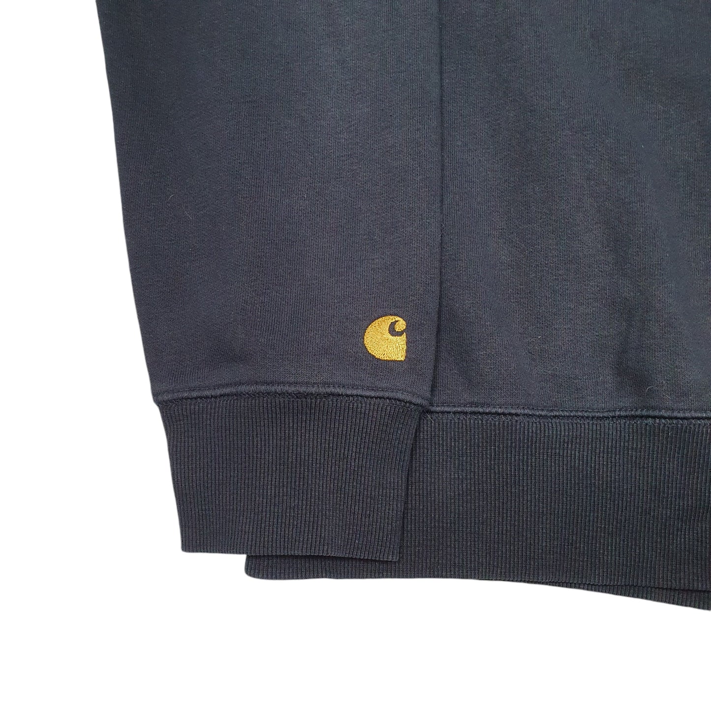 Mens Navy Carhartt Workwear WIP Raglan Work In Progress Crewneck Jumper