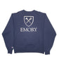 Mens Navy Champion USA College Crewneck Jumper