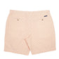 Mens Orange Chaps Gingham Summer Chino Shorts