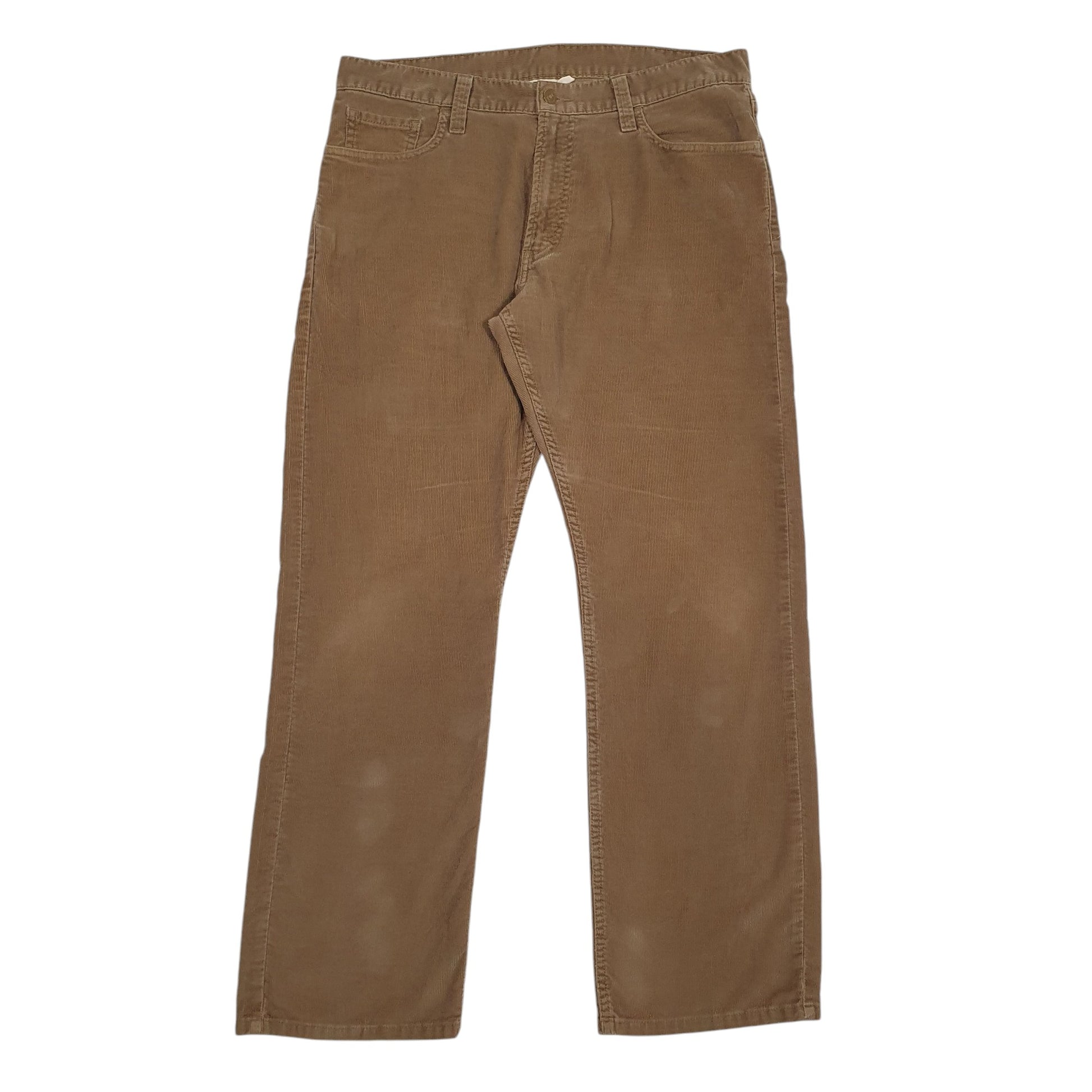 Mens Beige Levis  Corduroy Trousers