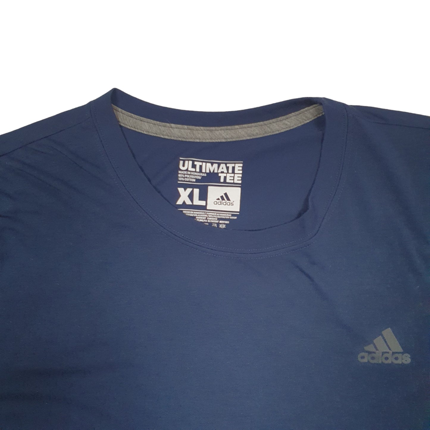 Mens Navy Adidas  Short Sleeve T Shirt