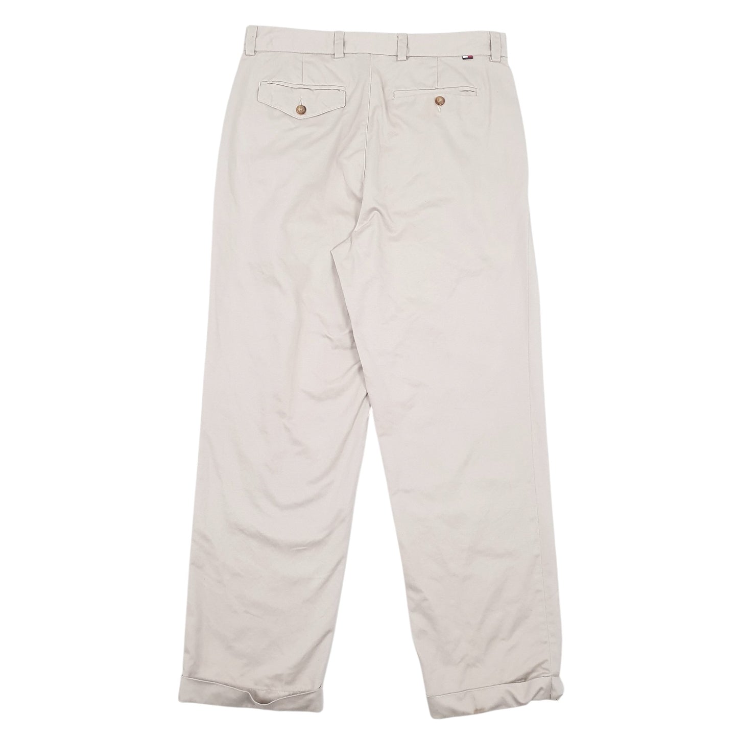 Mens Beige Tommy Hilfiger  Chino Trousers