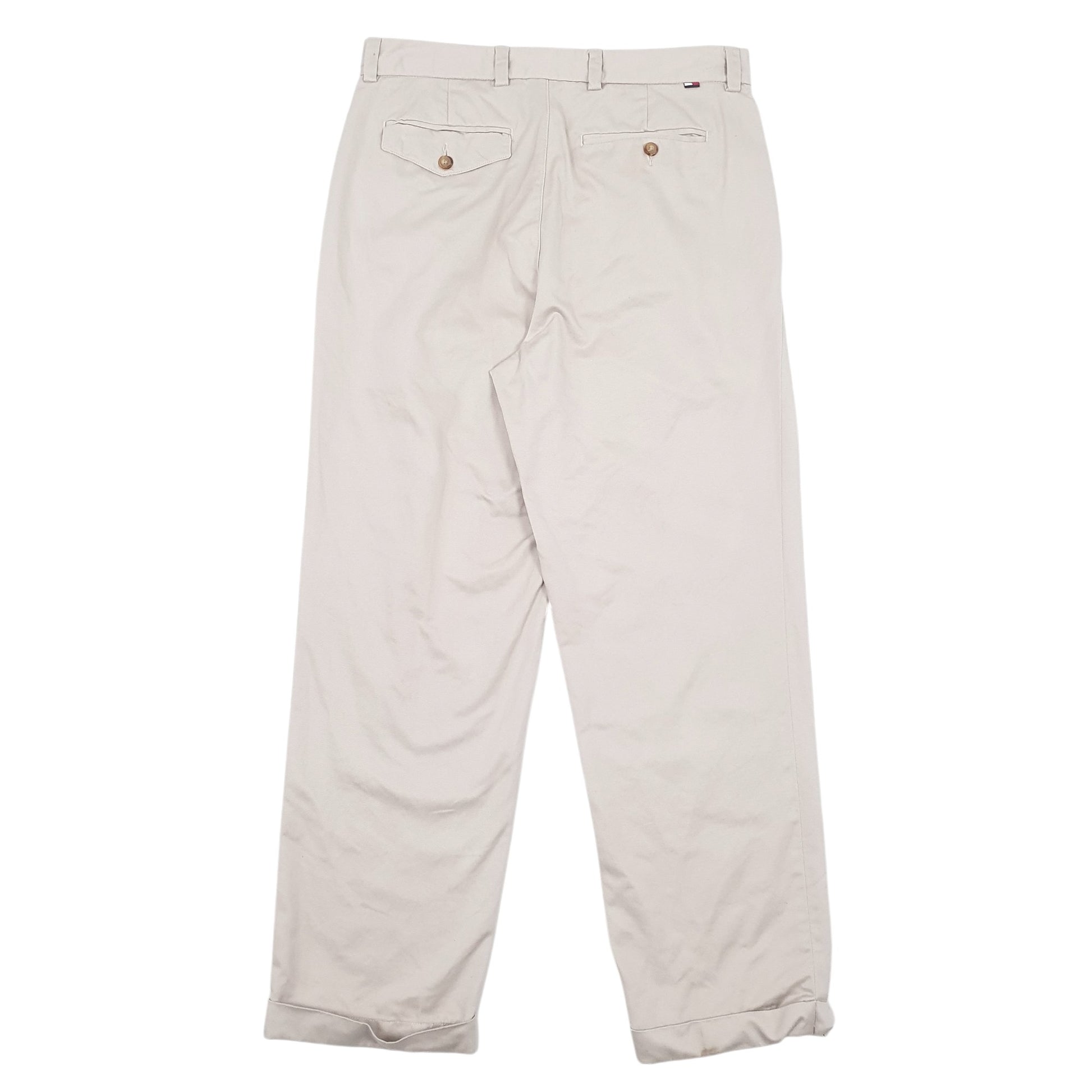 Mens Beige Tommy Hilfiger  Chino Trousers