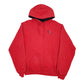 Mens Red Champion  Hoodie Jumper