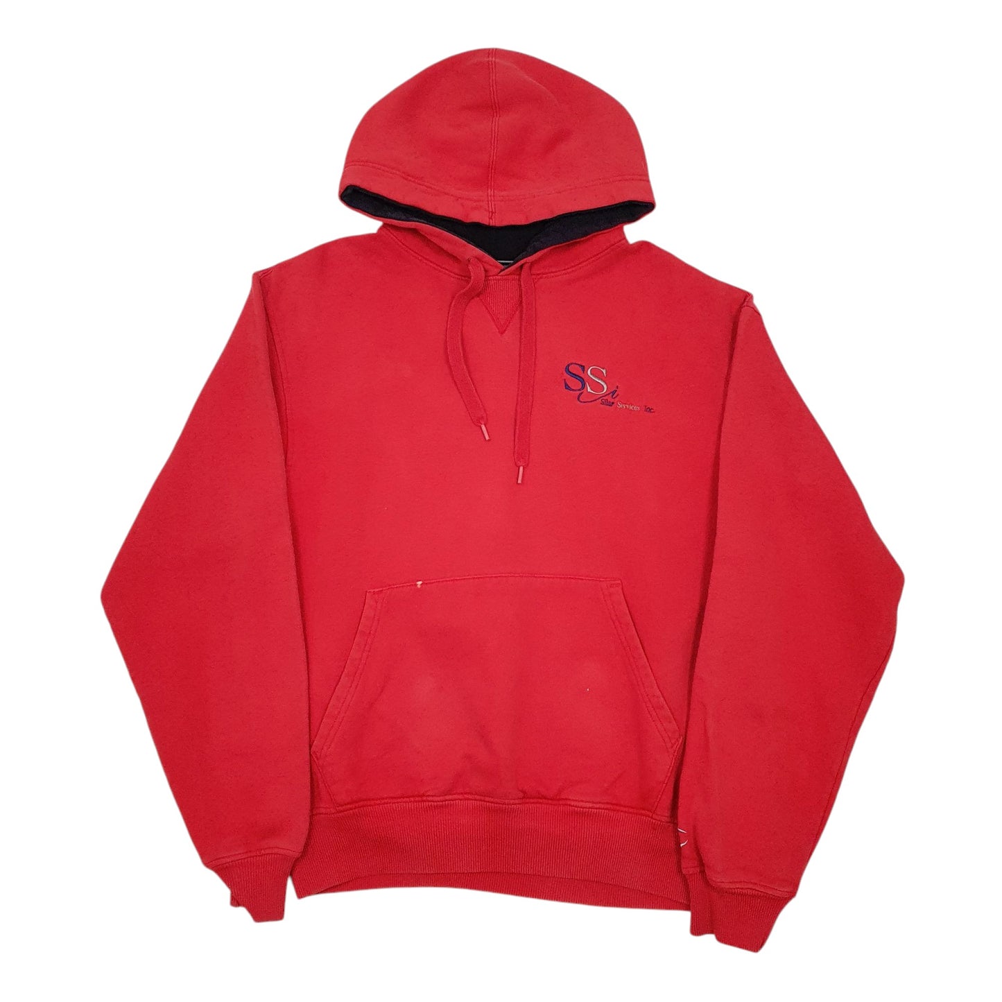 Mens Red Champion  Hoodie Jumper