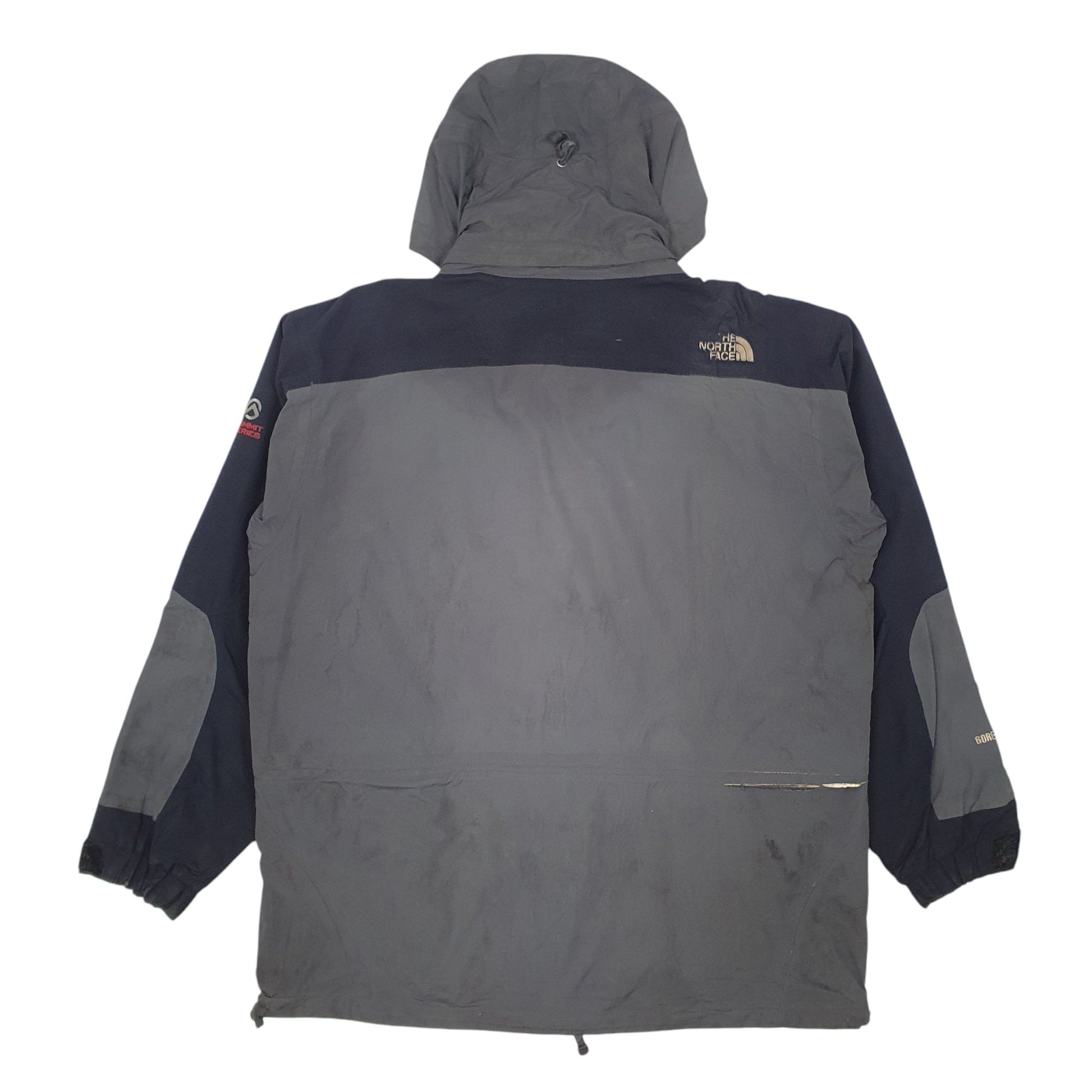 Mens Grey The North Face Summit Series Gore-Tex  Coat