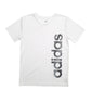 Mens White Adidas  Short Sleeve T Shirt