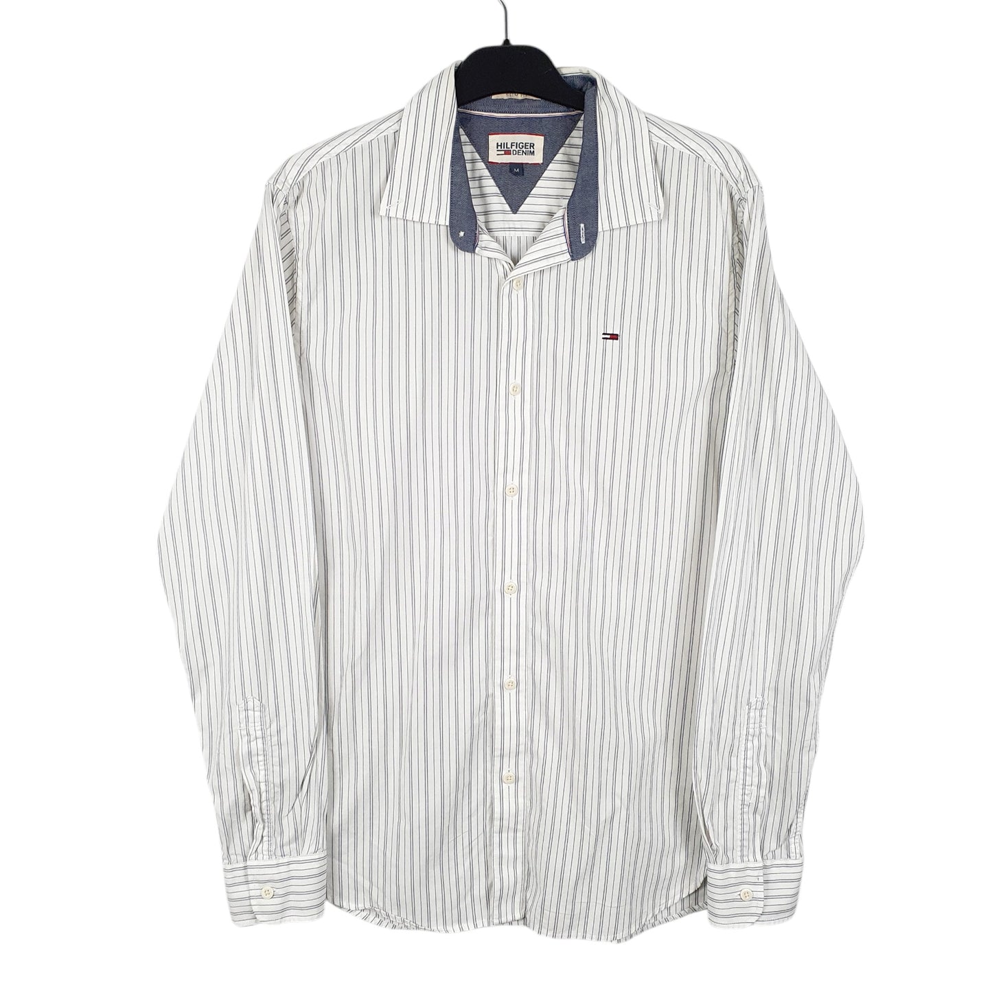 Mens White Tommy Hilfiger  Long Sleeve Shirt