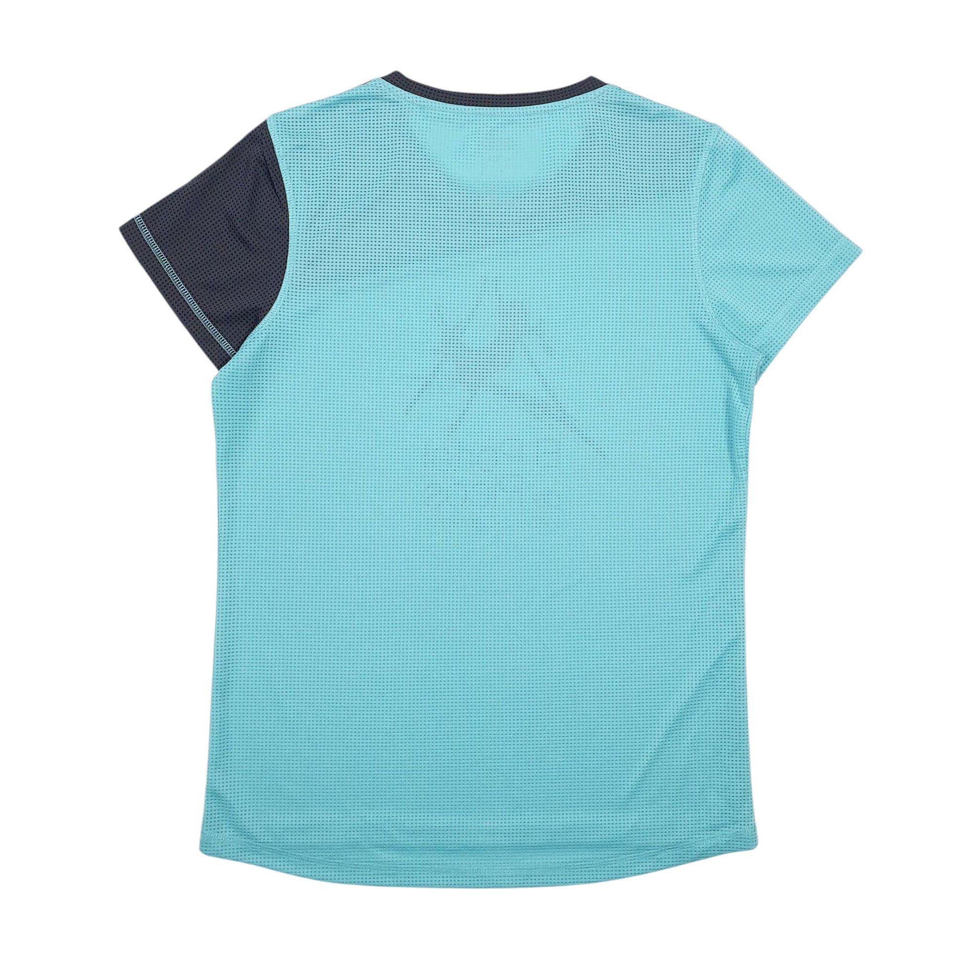 Womens Blue 42k Running Atria Short Sleeve T Shirt