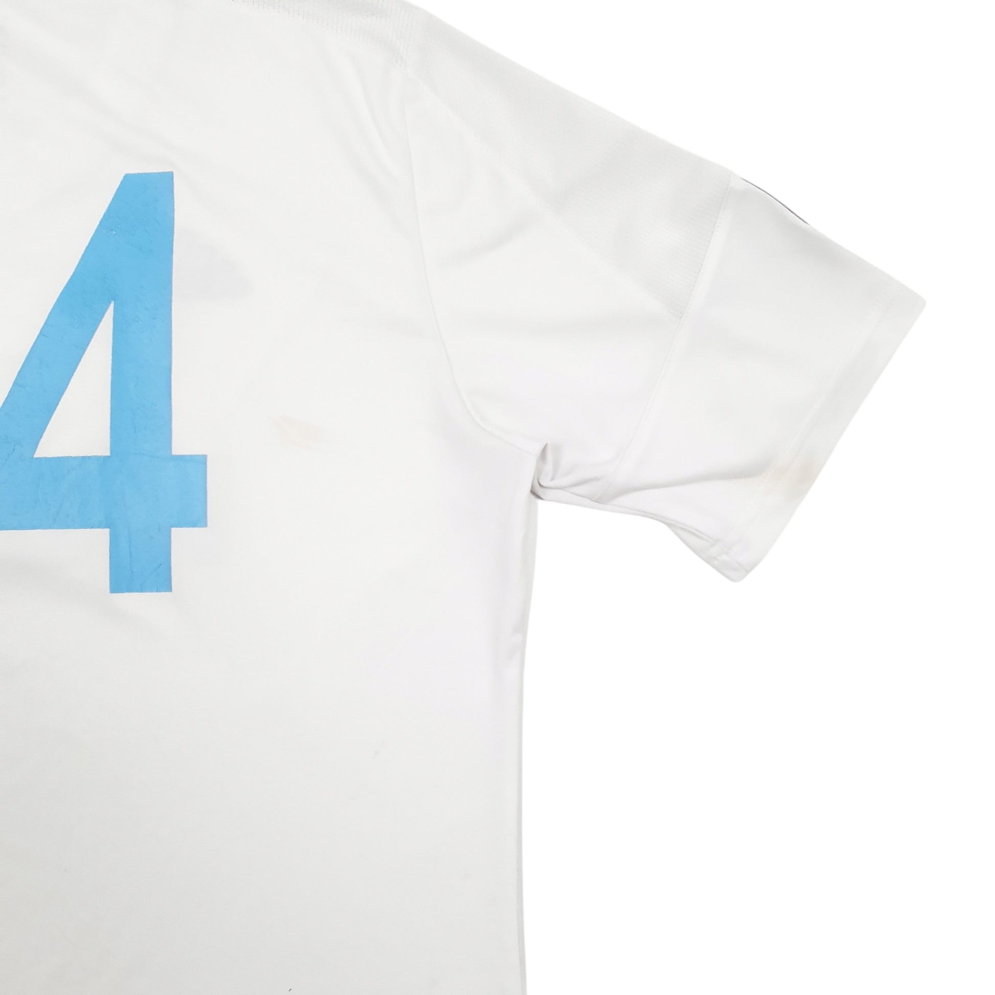 Mens White Adidas FC Nova Short Sleeve T Shirt