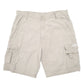 Mens Beige Wrangler Ripstop Combat Cargo Shorts