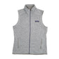 Womens Grey Patagonia Better Sweater Vest Nature Valley Gilet Jumper