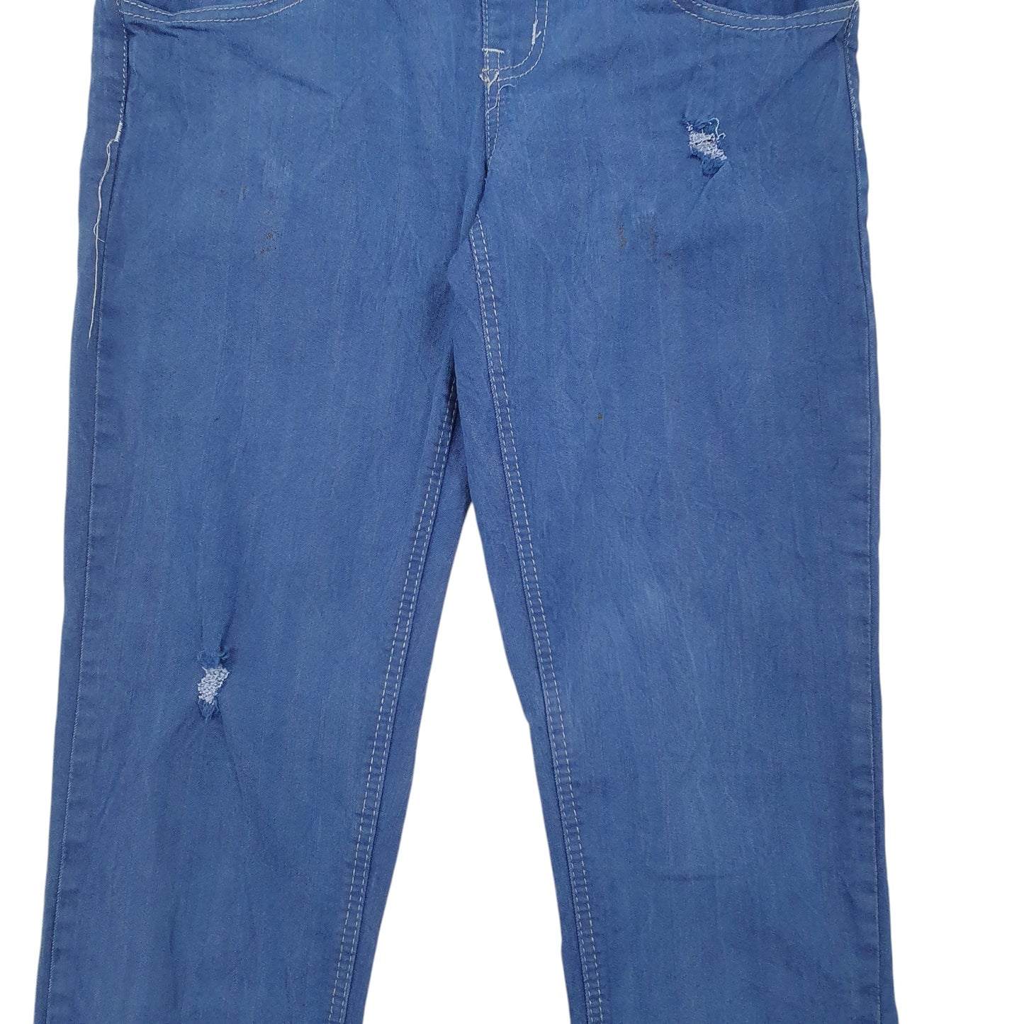 Womens Blue Sugar  Dungaree Trousers