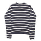 Womens Black Polo Ralph Lauren Striped Crewneck Jumper