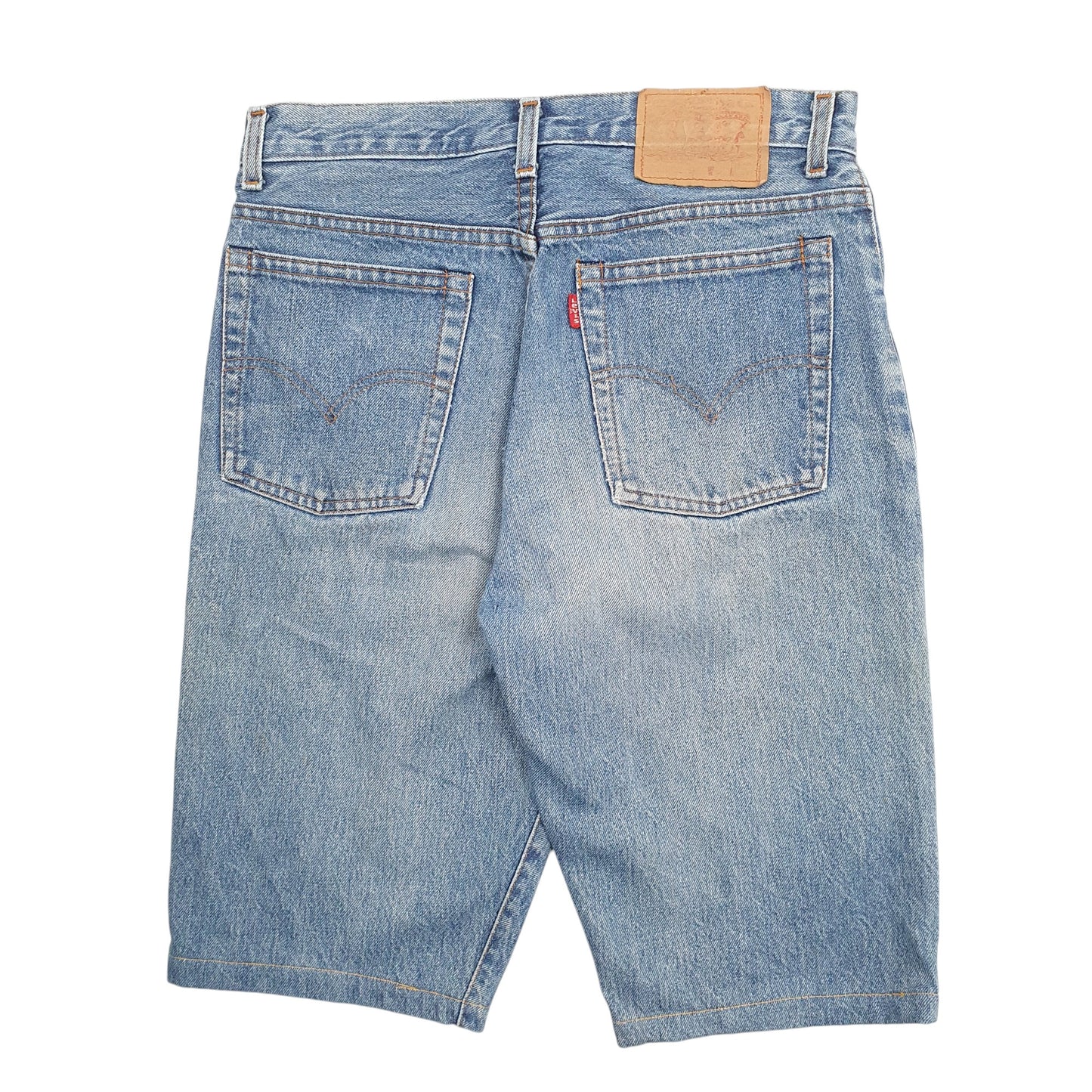 Mens Blue Levis Marks and stains to front and back Denim Shorts