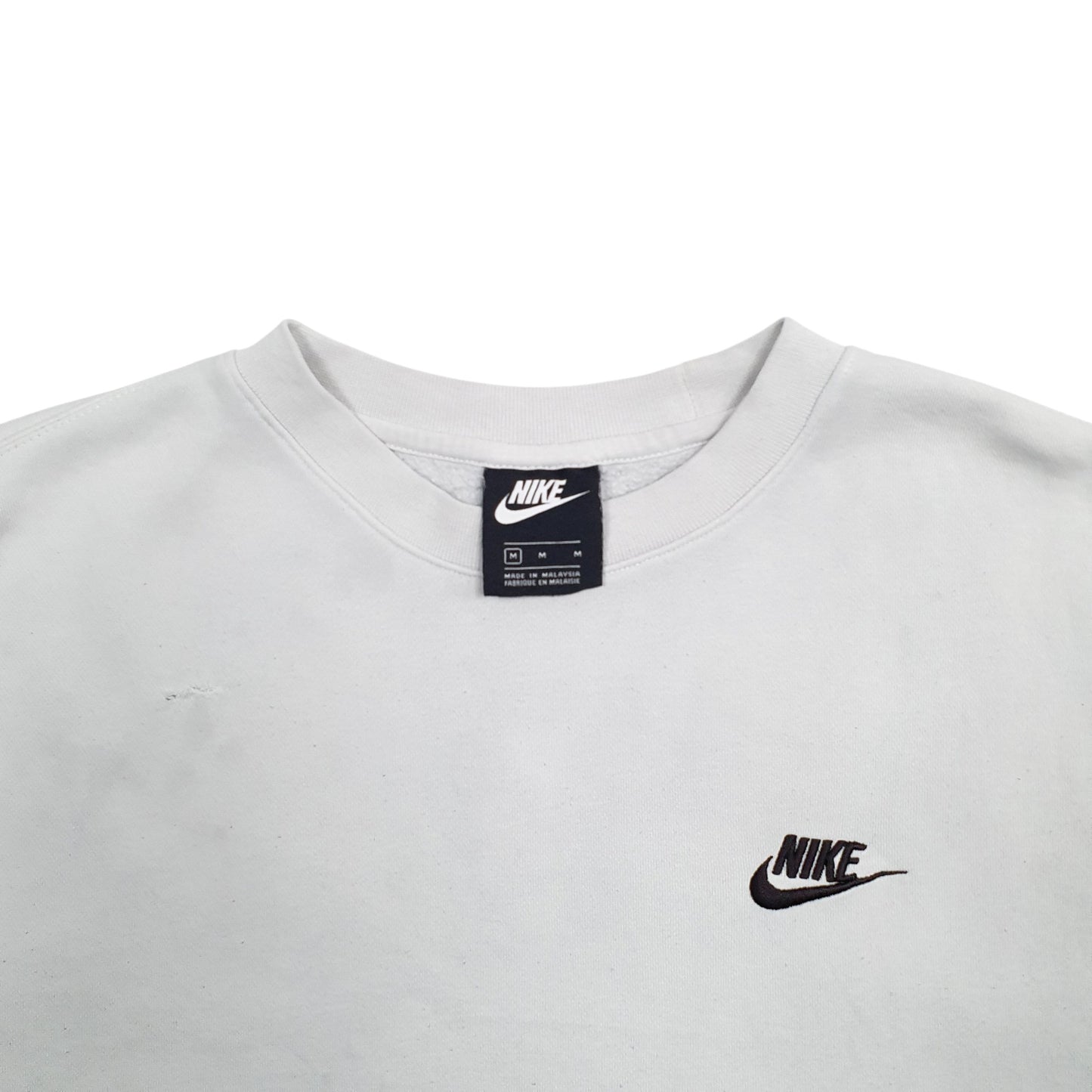Mens Grey Nike  Crewneck Jumper