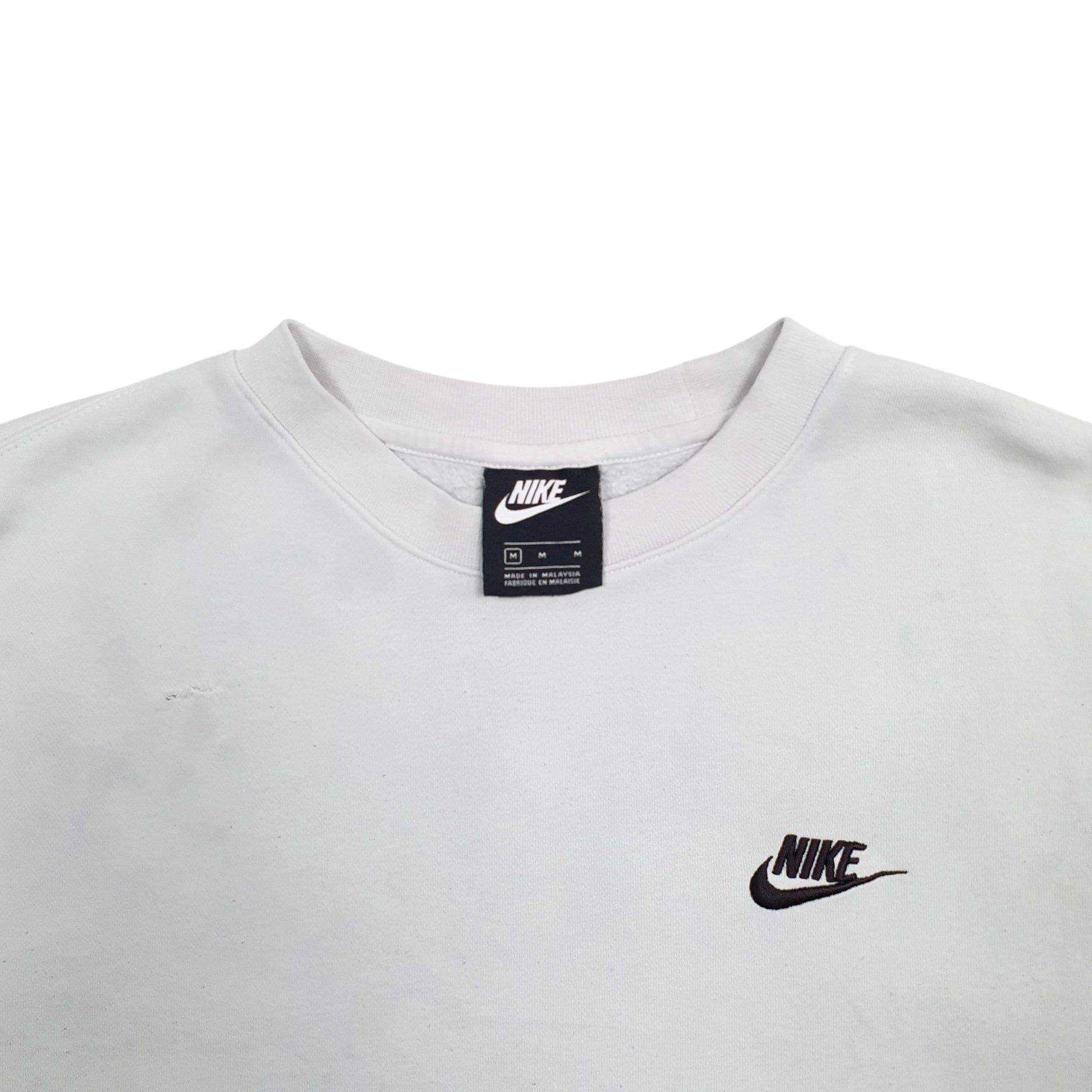 Mens Grey Nike  Crewneck Jumper