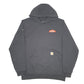 Mens Black Carhartt Workwear Rapid Roofing USA Hoodie Jumper