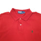 Mens Red Polo Ralph Lauren  Short Sleeve Polo Shirt