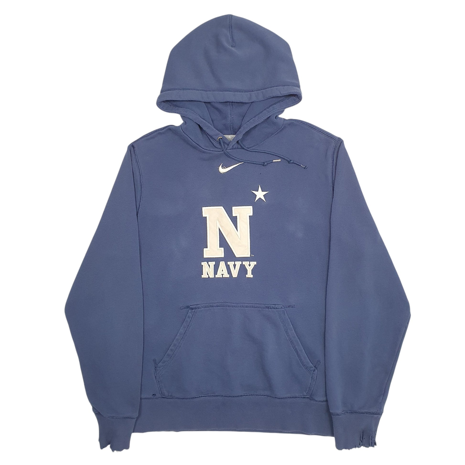 Mens Navy Nike Navy Spellout Hoodie Jumper