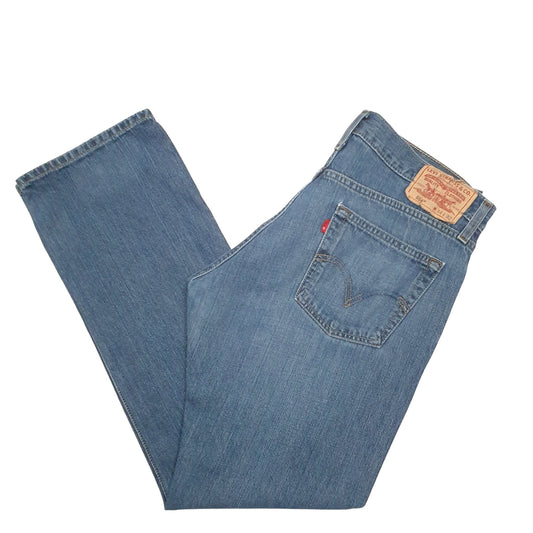 Mens Blue Levis 514 JeansW34 L32