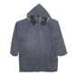 Mens Navy Open Track   Coat